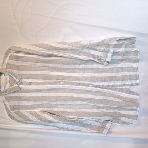 Garnet Hill Linen Tunic Med